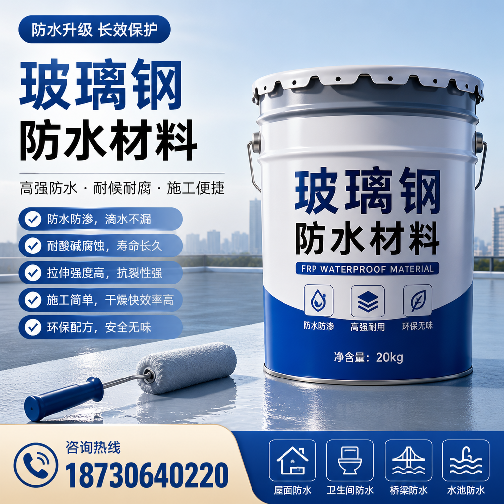 专家解析:玻璃钢防水材料的市场前景分析在 潜江