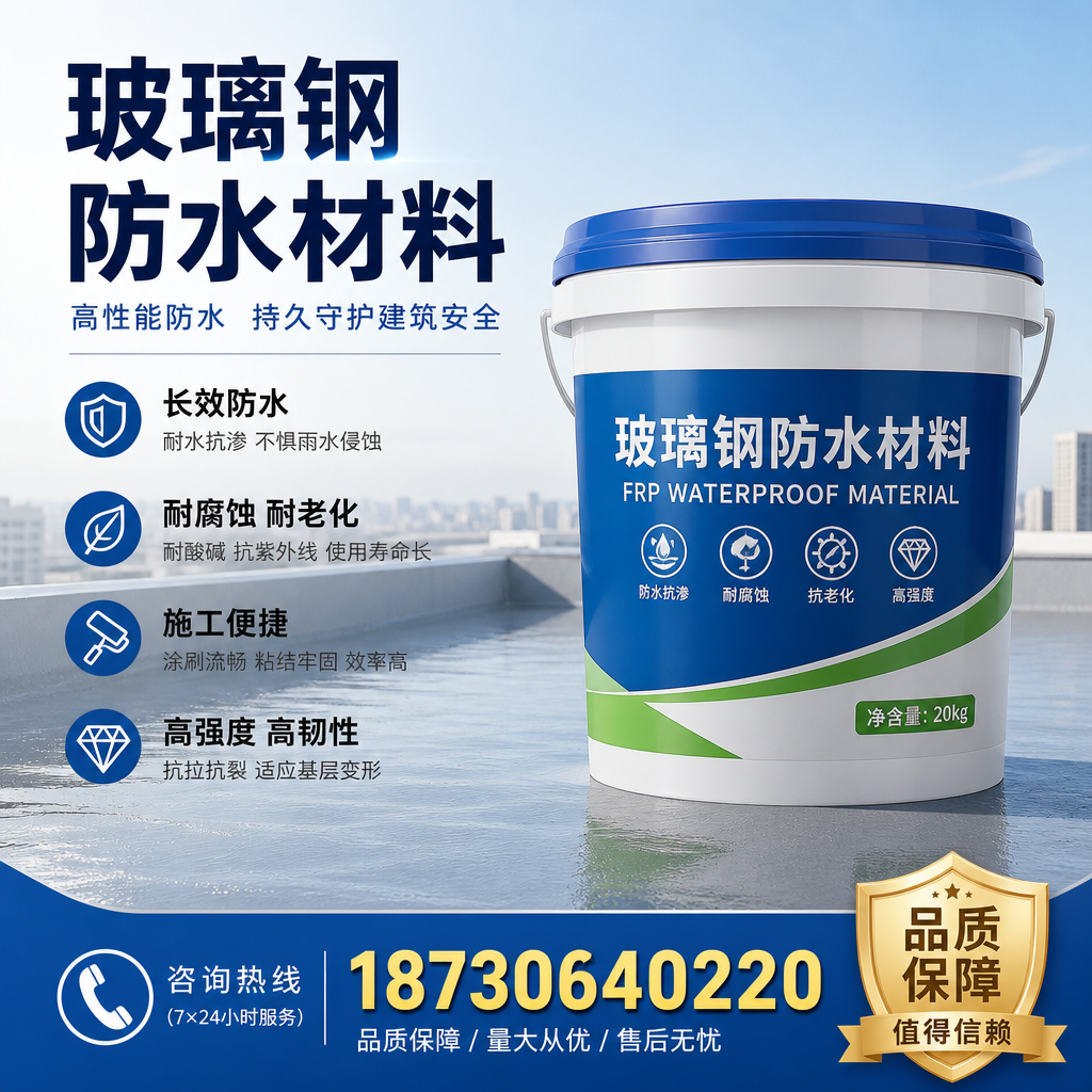 专家解析:玻璃钢防水材料的市场前景分析在 潜江