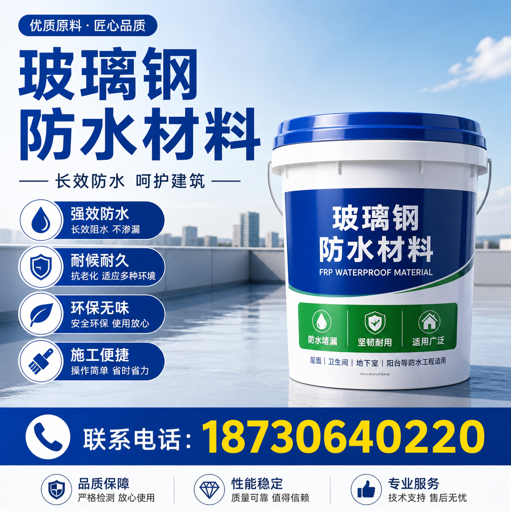 从零开始了解玻璃钢防水材料,潜江 入门指南